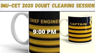 IMU CET 2020 DOUBT CLEARING SESSION