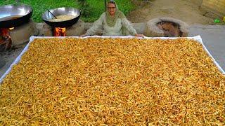 1 Million French Fries Prepared By Our Granny | Village food | Indian street food | Veg Recipes