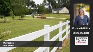 Homes for sale Waynesboro GA $21,000 Blanchard & Calhoun