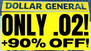 ONLY .02!! | PLUS 90% OFF!! | DOLLAR GENERAL DEALS THIS WEEK!!