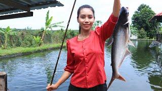 Cooking fish curry with mango and sticky rice dessert recipe - Healthy food