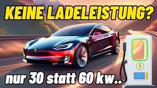 Nur 30 KW statt 60 KW Ladeleistung? Werden Ladesäulen gedrosselt?