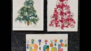 Watercolor techniques galore!