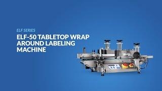 Pack Leader USA | ELF-50 Tabletop Wrap Around Labeling Machine