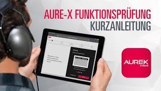 Hörluchs® AuRe-X – Die digitale Funktionsprüfung (Kurzanleitung)