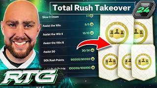 I COMPLETED ALL THE RUSH OBJECTIVES AND GOT.... FC25 Road To Glory