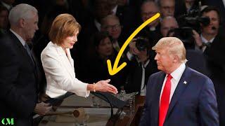 Trump IGNORES Pelosi's Handshake - Then she LOSES IT!