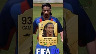  RONALDINHO fifa evolution (00-25) #eafc25 #fc25 #fifa #ronaldinho #icon