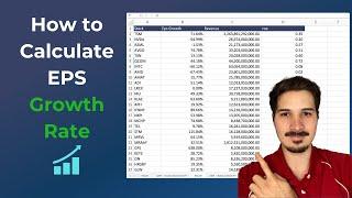 How to Calculate EPS Growth Rate for Stocks [Easy Way]