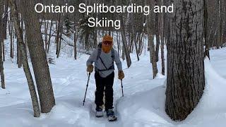 Ontario Backcountry Splitboarding and Ski touring