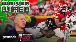 Chiefs' Samaje Perine, Jets' Braelon Allen top RB waivers | Fantasy Football Happy Hour | NFL on NBC