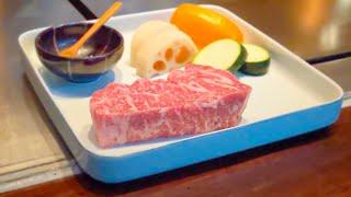 $276 Wagyu Beef Sirloin - Teppanyaki in Tokyo Japan.「Keyakizaka Grand Hyatt Tokyo」