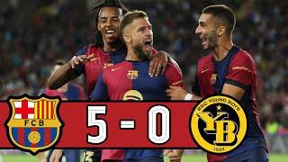 Men Against Boys! 5 Headlines from Barcelona's 5-0 Against Young Boys