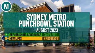 Punchbowl Metro Station — August 2023