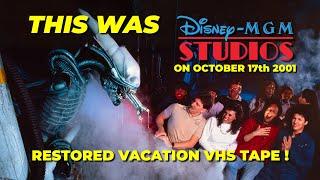 Restored Disney World VHS Vacation Tape: Visiting Disney Studios on October 17th 2001 [HD 60FPS]