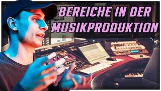 Musik Machen für Anfänger - Bereiche der Musikproduktion