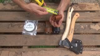 Wisemen Trading Axe Belt Loop and Sharpening Stone