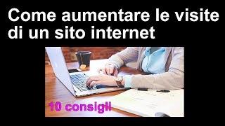 Come aumentare le visite di un sito web