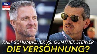 Schluss mit Beef? Ralf Schumacher & Günther Steiner mit der langersehnten Versöhnung