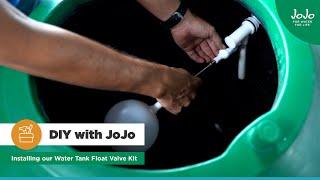 DIY with JoJo_Installing our Water Tank Float Valve Kit