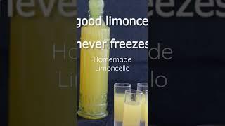 Homemade Italian Limoncello