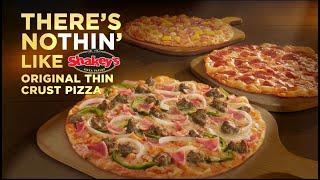 There's noTHIN' like Shakey's Original Thin Crust Pizza!