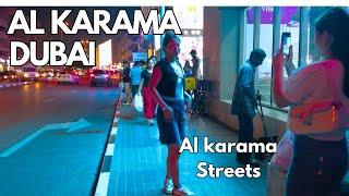 Dubai Latest Walk, ADCB Al Karama Street, Night Walk