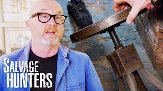 Drew Finds Incredible Industrial Antiques In Birminham | Salvage Hunters