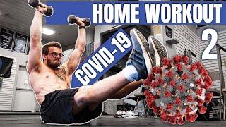 At Home Workout For Athletes: Coronavirus Home Dumbbell Workout Day 2