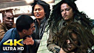 Fast & Furious 6 (2013) - Subway Fight Scene [4K UHD]