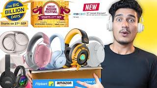 Best Headphones Deals  Flipkart BBD & Amazon Great Indian Festival Sale 2024My 15 Top Deals