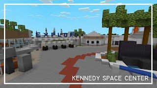 Kennedy Space Center in Minecraft