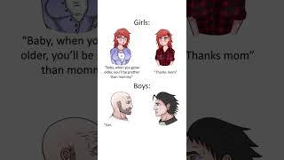 Boys vs Girls Memes 20