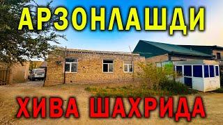 ХИВА ШАХАР КОСМОБОДДА375.КВ.М КУРУЛУШИ ТУГАНЛАНМАГАНХОВЛИ ЖОЙ СРОЧНОСОТИЛАДИ 20.000$ГАЛИШИЛАДИ