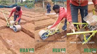 Most popular 2 Row Manual carrot seeder