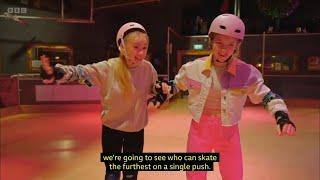 Freya Skye ( JESC 2022) and Meesha Garbett ( JESC 2022 dancer) on Love! Love! Love! (03/03/2023)