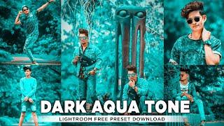 Lightroom Mobile Preset DNG | Dark Aqua Tone Preset | Aqua Preset | Lightroom Preset Free Download