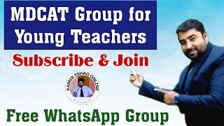 aamir ishaq online | MDCAT Preparation | Group for Young Teachers