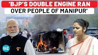 TMC MP Sayani Ghosh Launches Blistering Attack On BJP Over Manipur Violence; ‘All PM Modi Did Was…’