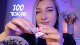 ASMR  100 Triggers for 100k Subscribers 