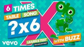 6 Times Table Song (Learn & Test) | Multiplier First | Education Box