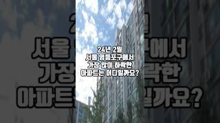 24년 2월 서울 영등포구 아파트 최대하락 TOP 3