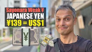 Japanese Yen Exchange Rate Bust for Tourists | Travel Costs Fall 2024