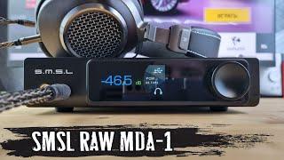 SMSL RAW MDA-1 review: Stationary DAC with two SPDIF pairs and headphone amplifier