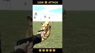 LION  ATTACK ON MR BEAST || INDIAN BIKE DRIVING 3D GAME  #indianbikesdriving3d #viralshort