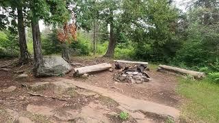 Campsite 1726 - Isabella River - This is the first site upstream of Bald Eagle Lake in the BWCA