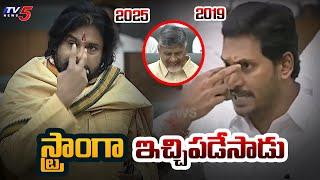 Pawan Kalyan Strong Counter to YS Jagan | AP Assembly | CM Chandrababu | YSRCP | TV5 News