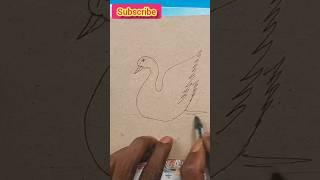 SWAN #shortvideo #drawing #viral #trending #youtubeshorts #shorts #short #youtube #ytshorts #easy