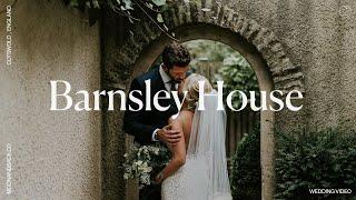 Barnsley House Wedding Video | Emeleah & Liam | Cotswold, UK