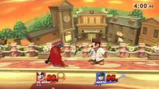 Close finish, Dr.Mario Vs. Marth